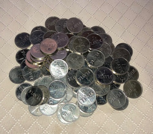 Lot flavia coins tokens - of, 95