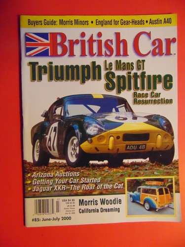 British car magazine july 2000 - car,
