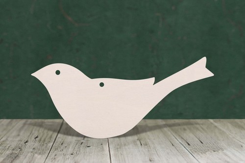 Birds 4mm plywood - -, wooden