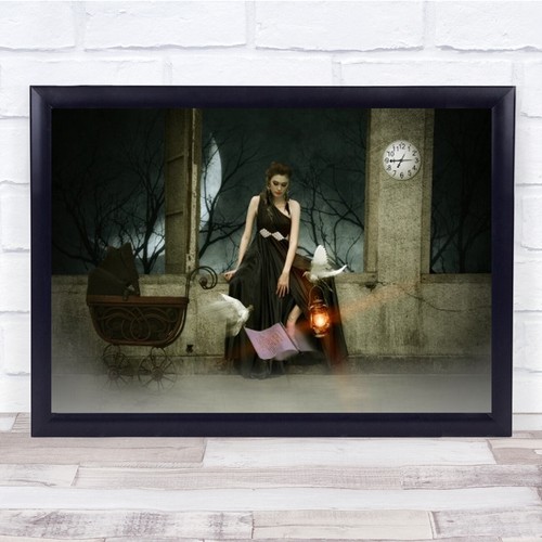 Woman black dress old - dress,