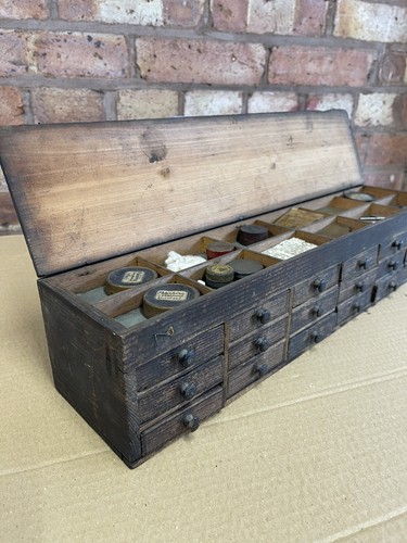Antique watchmakers cabinet - watchmakers,