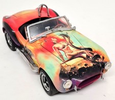 Franklin 1/24 - Shelby Cobra 427 Mistress of Fire Airbrushed Scale Model Car