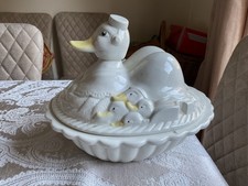 vintage duck with her