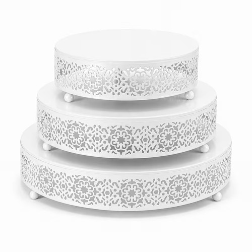 3pc round metal - 3pc,