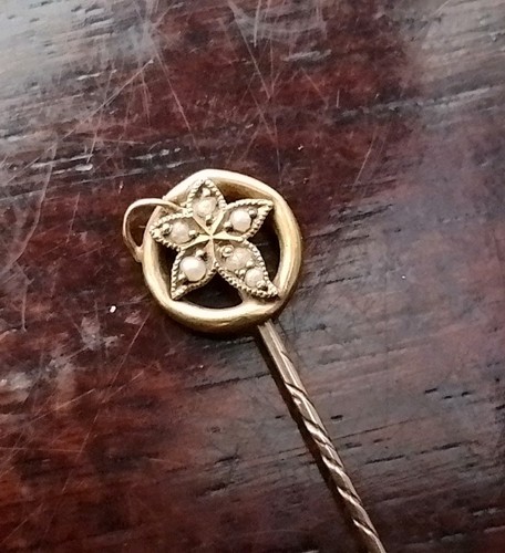 Antique 15ct victorian stick - 15ct,