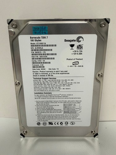 Seagate st3100011a 100gb - seagate,