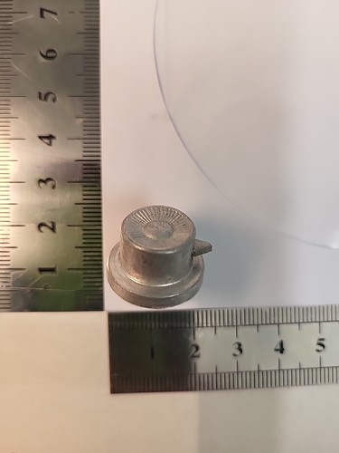 Aluminum knob 91 - 1x,