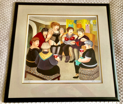 Beryl cook signed framed ltd - signed,