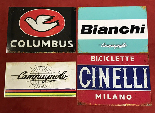 Cycling metal signs tin - cycling,
