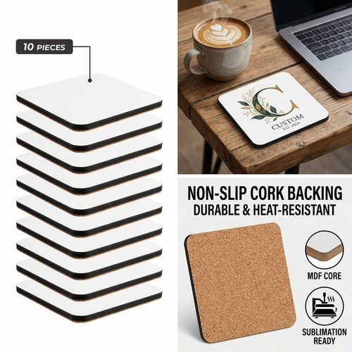 Sublimation coaster blanks - sublimation,