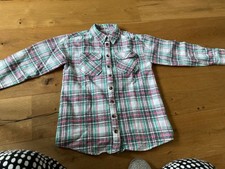 Matalan Candy couture pink green mix shirt age 10 years
