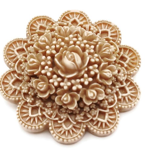 45mm 1950s vintage - vintage, carved