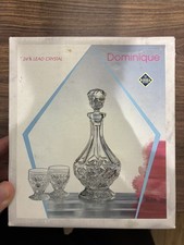 Crystal 7pc Liqueur Set