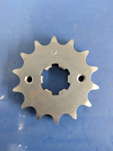 14t front sprocket 428 pitch - front,