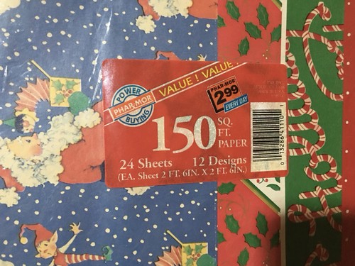 Vintage gift wrapping paper - vintage, gift-wrapping