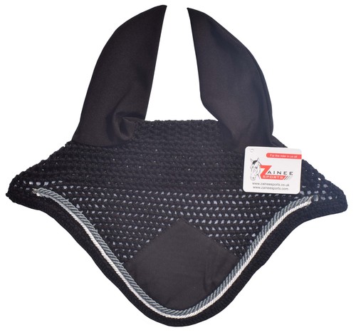 Horse ear bonnet double - double, piping