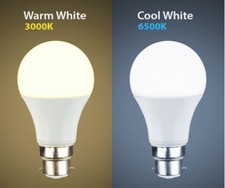 New 15W LED BC B22 GLS Light Bulb Energy Saving Lamp Cool white Warm White