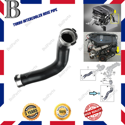 Turbo intercooler hose pipe - hose,