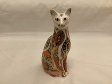 Royal Crown Derby Siamese Cat