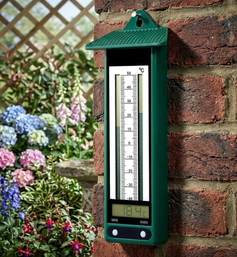 Outdoor min max - max, thermometer