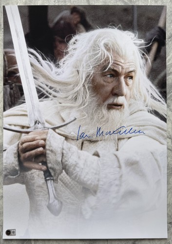 Ian mckellen signed - mckellen, the