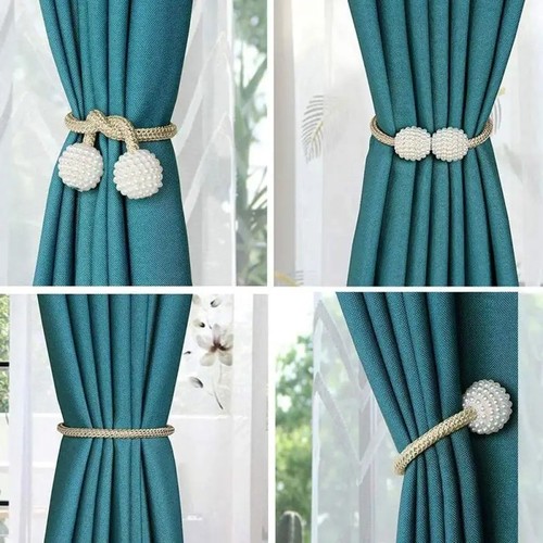 Strong magnetic curtain tie - 2x,