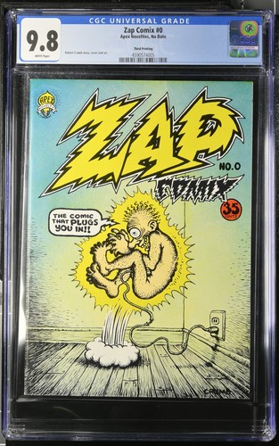 Zap comix cgc 8 - zap, 9.8