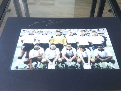 England signed team picture - signed,
