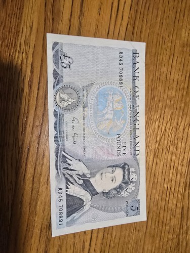 Old banknote 1988 1991 - uk,