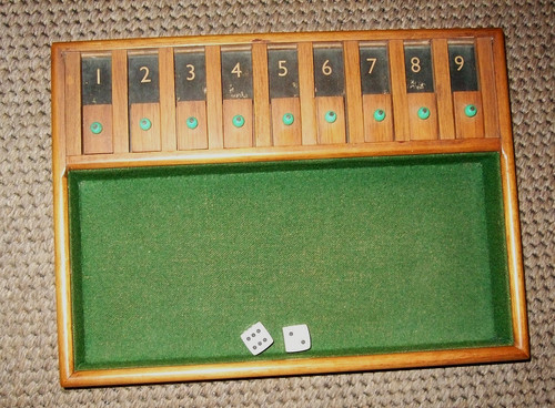 Vintage shut the - game, from