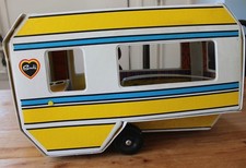 Vintage 1980's Sindy Doll Caravan. Pedigree