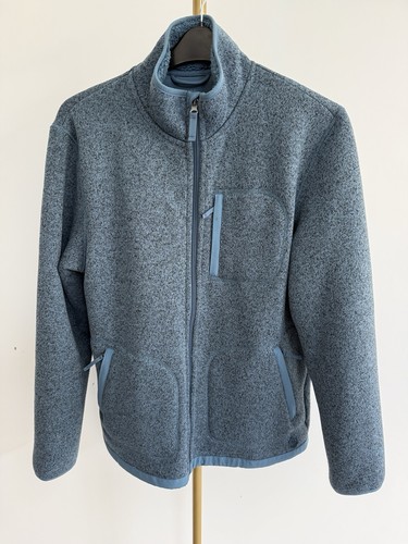 Men fleece jacket - fleece, full