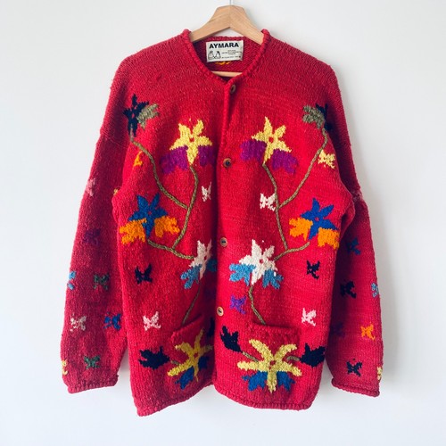 Vintage aymara cardigan - vintage,