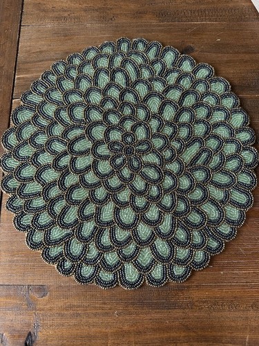 Handmade glass beaded - handmade,