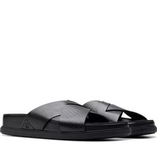 Clarks Slippers  Black
