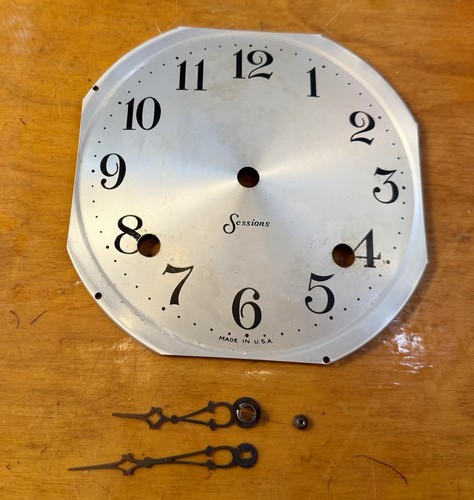 Antique sessions banjo - sessions, clock