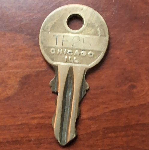 Ilco chicago tf25 jukebox key - tf25,