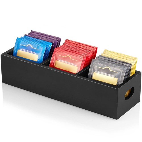 Tea bag organizer - bag, black