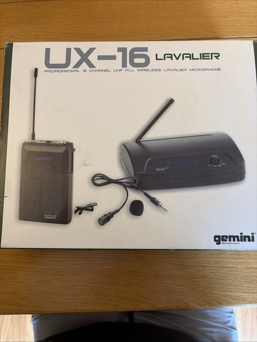 Gemini wireless lavalier - ux-16,