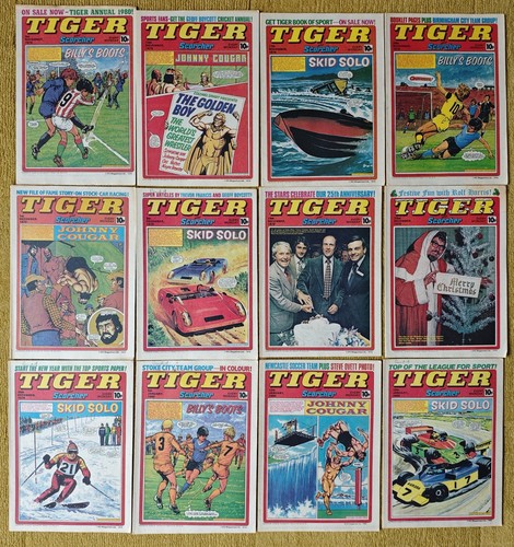 Tiger comics bundle job lot - , x