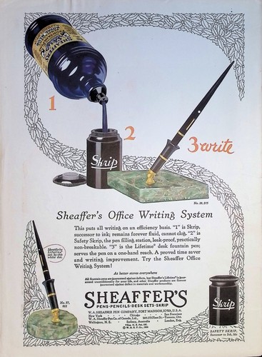 Original 1930 sheaffer skrip - 1930,