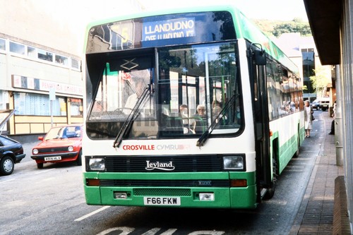 35mm slide crosville leyland - slide,