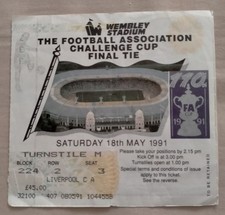 1991 FA Cup Final Nottingham