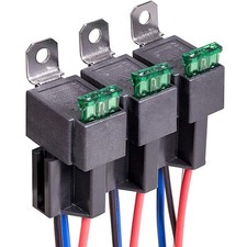 Gebildet 3pcs 12V Fuse Relay