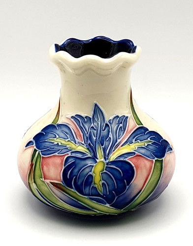 Tupton ware blue iris posy - blue,