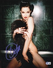 Hot Sexy Dita Von Teese Signed