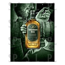 Tullamore dew metal - sign, retro