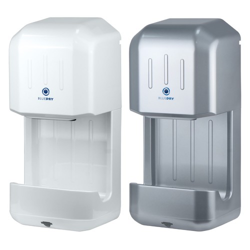 Hand dryer blue - hand, compact
