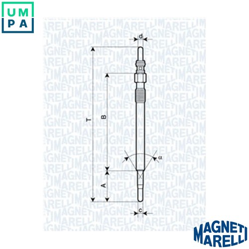 Glow plug 062900047304 for - glow,