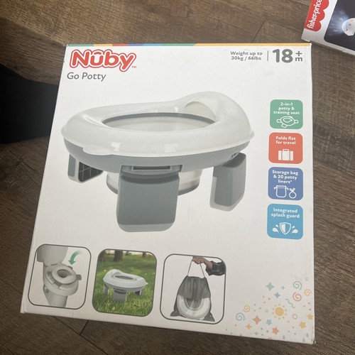 Nuby potty toddler toilet - go,